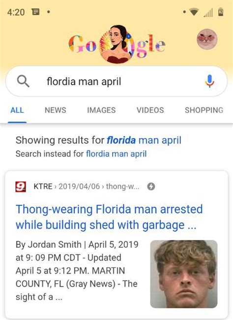 Florida man wikipedia - Florida Man has been around much longer than 2013. Fark.com had to add a Florida tag as far back as 2007 after users noticed how much crazy news was coming out of the state. Ihatevidyagames 18:44, 5 July 2015 (UTC) Reply . I think the article has a fairly clear explanation of the longstanding interest in Floridian crime reports and the ...